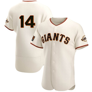 Men's San Francisco Giants Vida Blue Authentic Blue Cream Home Jersey