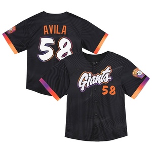 Toddler San Francisco Giants Nick Avila Limited Anthracite 2025 City Connect Jersey