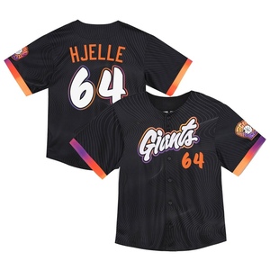 Toddler San Francisco Giants Sean Hjelle Limited Anthracite 2025 City Connect Jersey