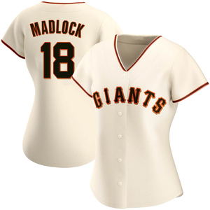 Women's San Francisco Giants Bill Madlock Authentic Cream Home Jersey