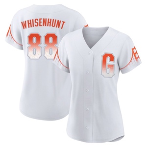 Women's San Francisco Giants Carson Whisenhunt Authentic White 2021 City Connect Jersey