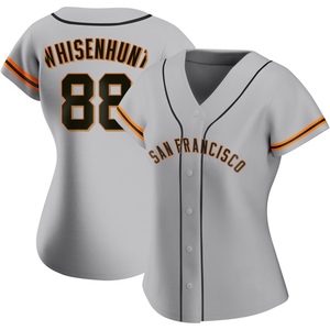 Women's San Francisco Giants Carson Whisenhunt Replica Gray Road Jersey