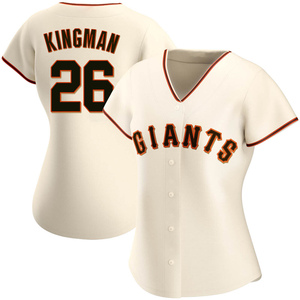 Women's San Francisco Giants Dave Kingman Authentic Cream Home Jersey