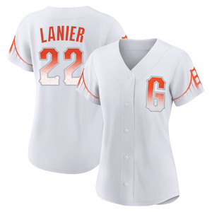 Women's San Francisco Giants Hal Lanier Replica White 2021 City Connect Jersey