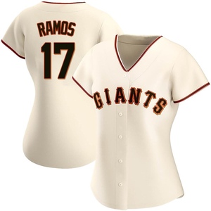 Women's San Francisco Giants Heliot Ramos Replica Cream Home Jersey