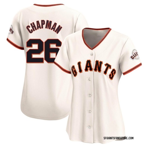 Women's San Francisco Giants Matt Chapman Limited Cream Home Jersey