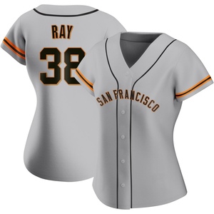 Women's San Francisco Giants Robbie Ray Replica Gray Road Jersey