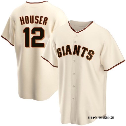 Youth San Francisco Giants Adrian Houser Replica Cream Home Jersey