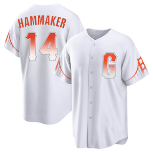 Youth San Francisco Giants Atlee Hammaker Replica White 2021 City Connect Jersey