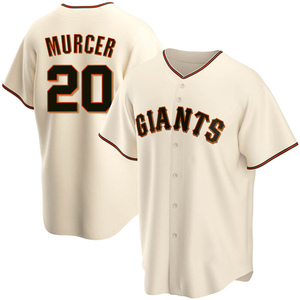 Youth San Francisco Giants Bobby Murcer Replica Cream Home Jersey