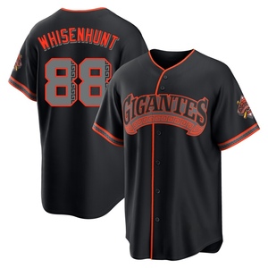 Youth San Francisco Giants Carson Whisenhunt Limited Black Alternate Stadium Jersey
