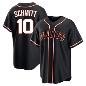 Youth San Francisco Giants Casey Schmitt Replica Black Fashion Out Jersey