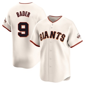Youth San Francisco Giants Harrison Bader Limited Cream Home Jersey