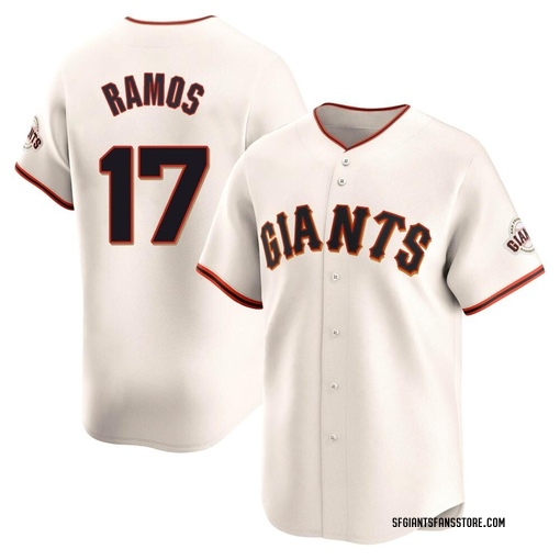 Youth San Francisco Giants Heliot Ramos Limited Cream Home Jersey