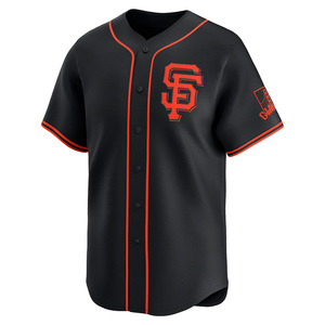 Youth San Francisco Giants Jack Clark Limited Black Alternate Jersey