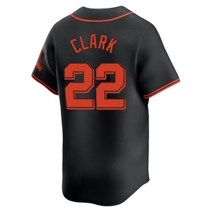 Youth San Francisco Giants Jack Clark Limited Black Alternate Jersey