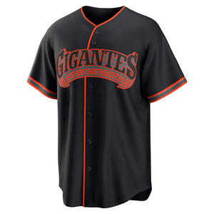Youth San Francisco Giants Jack Clark Replica Black Alternate Jersey