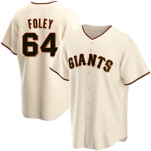 Youth San Francisco Giants Jason Foley Replica Cream Home Jersey