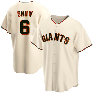 Youth San Francisco Giants J.t. Snow Replica Cream Home Jersey