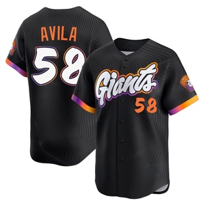 Youth San Francisco Giants Nick Avila Limited Anthracite 2025 City Connect Jersey