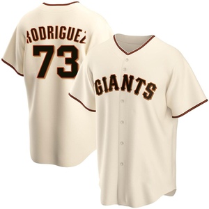 Youth San Francisco Giants Randy Rodriguez Replica Cream Home Jersey