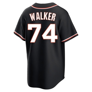 Youth San Francisco Giants Ryan Walker Replica Black Fashion Out Jersey