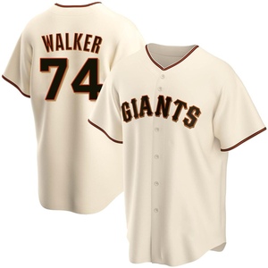 Youth San Francisco Giants Ryan Walker Replica Cream Home Jersey