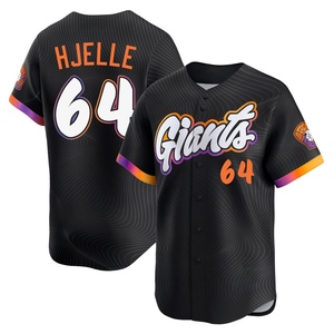 Youth San Francisco Giants Sean Hjelle Limited Anthracite 2025 City Connect Jersey