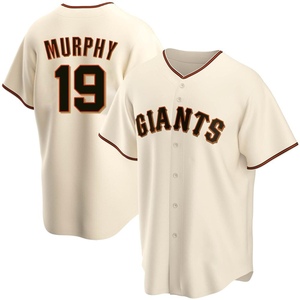 Youth San Francisco Giants Tom Murphy Replica Cream Home Jersey