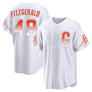 Youth San Francisco Giants Tyler Fitzgerald Replica White 2021 City Connect Jersey