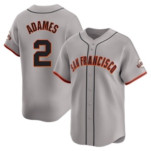 Youth San Francisco Giants Willy Adames Limited Gray Away Jersey